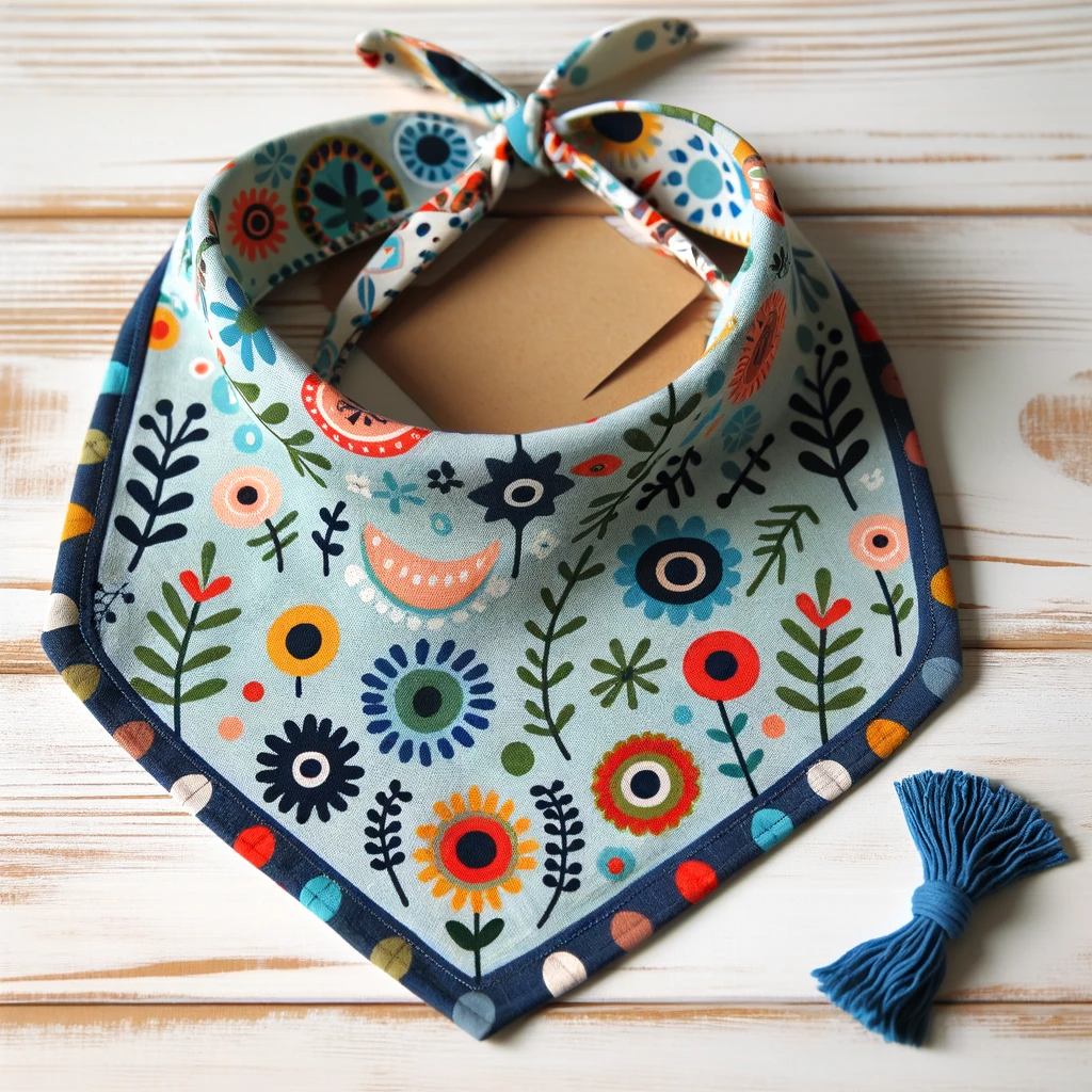 Bavoir Bandana Coloré