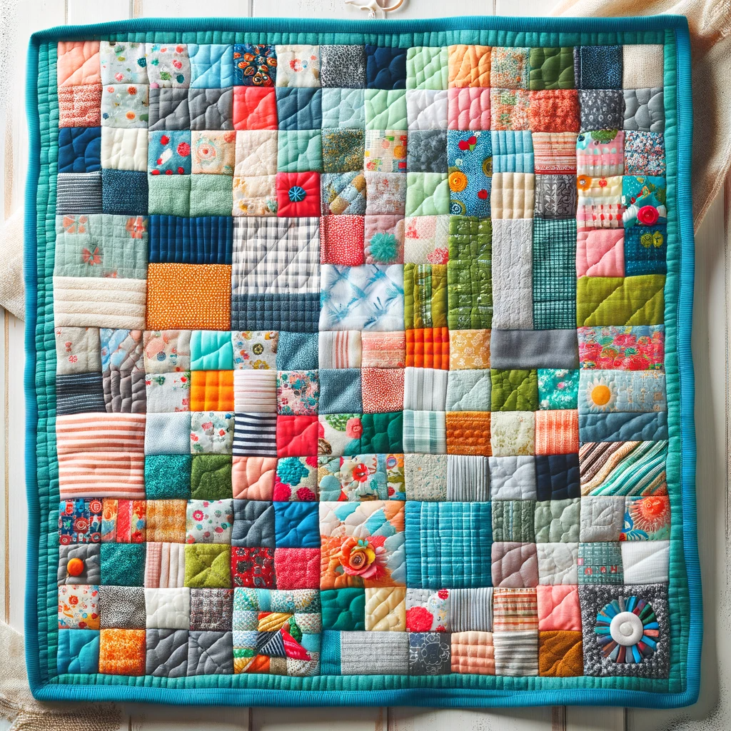 Couverture Patchwork Bébé