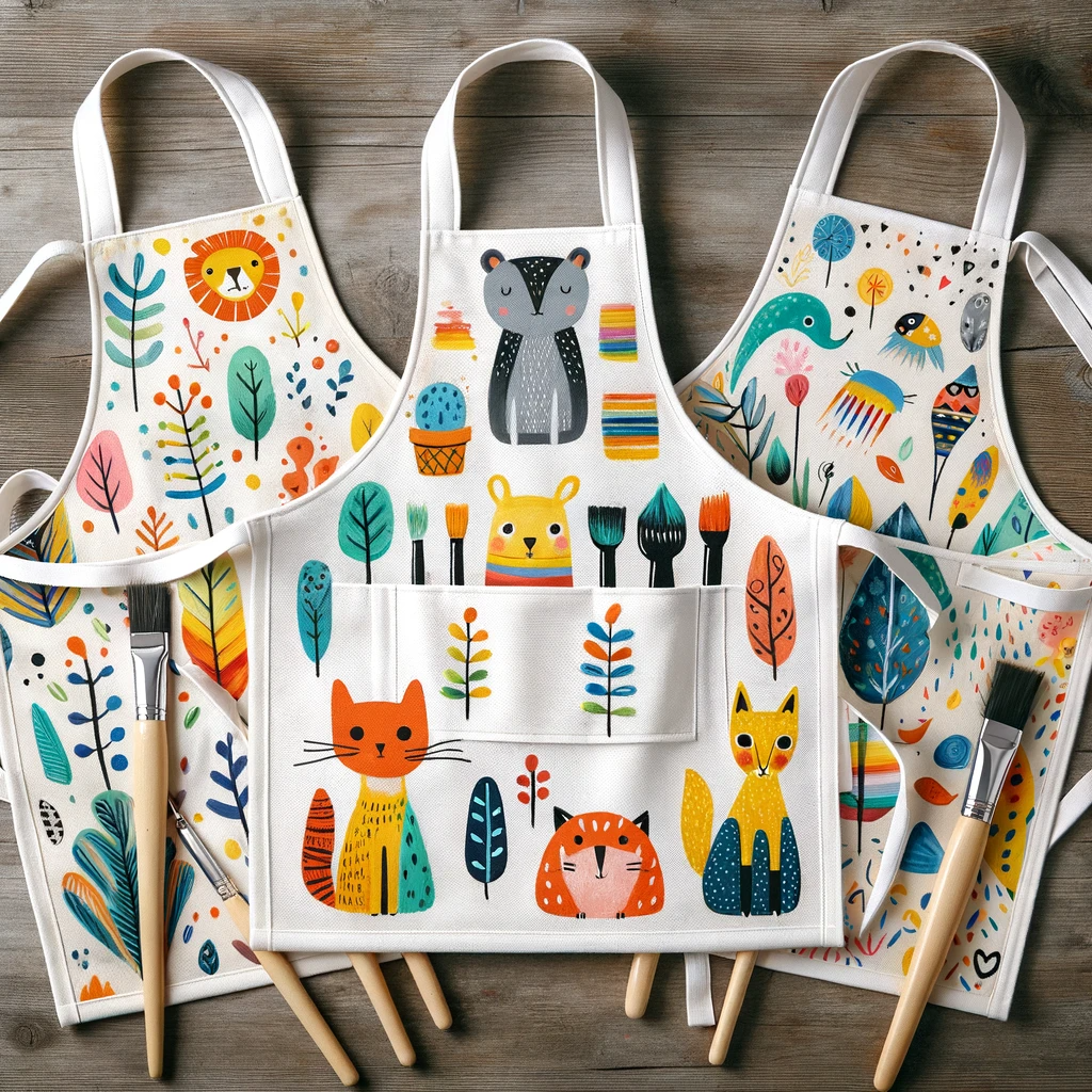 Tabliers de Peinture pour Enfants